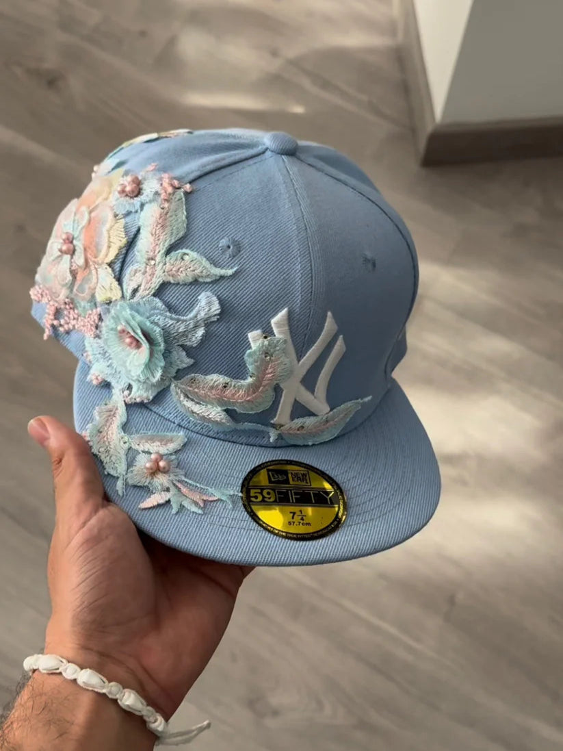 Y2K Flower Fitted