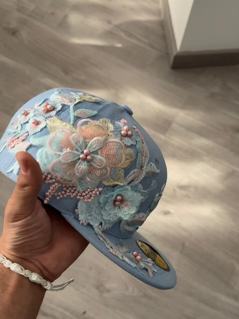 Y2K Flower Fitted