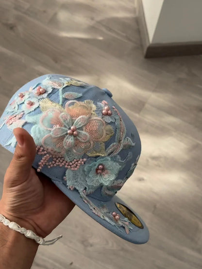 Y2K Flower Fitted