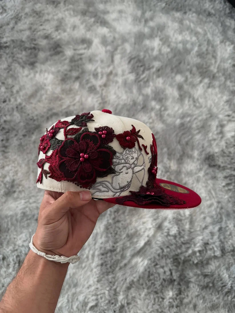 Y2K Flower Fitted