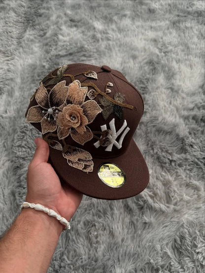 Y2K Flower Fitted